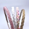 Pearl children's Hanfu hair band Headwear is sweet, cute and versatile. Pearl headwear, children's hair band headwear, hair band Hanfu headwear, headwear headwear details Picture